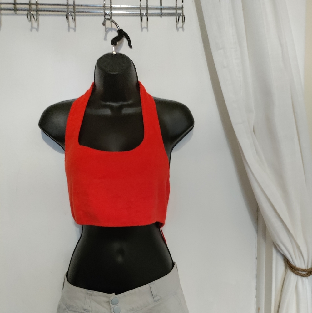 Terry cloth Halter
